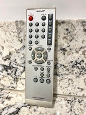 SHARP RRMCGA029SJSA Audio System Remote Control Tested Working