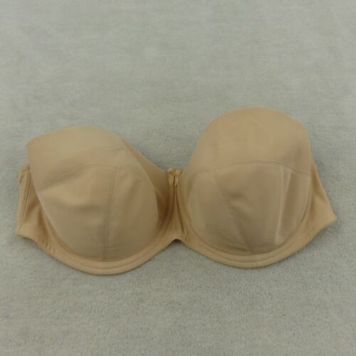 Panache Bra Womens 34G Beige Underwired Strapless Balconette Evie 5320