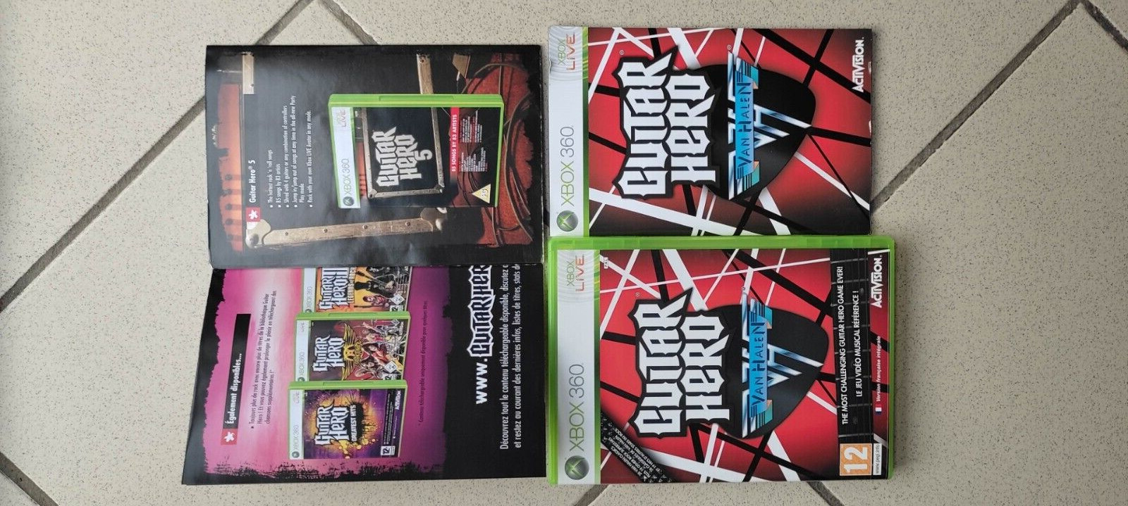 Jeu XBOX 360 Guitar hero Van Halen