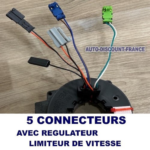 Contacteur tournant Airbag volant pour SCENIC 2 avec régulateur de vitesse - Picture 2 of 7