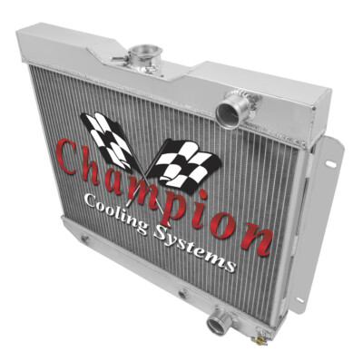 Super Champion 2 Row All Aluminum Radiator for 1965 Chevrolet Bel Air #EC65BA