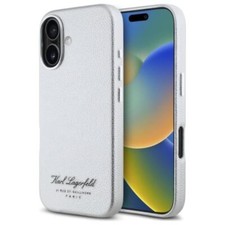 Karl Lagerfeld Hotel RSG Case for iPhone 16 6.1" Grey - KLHCP16SPGWCMKHG