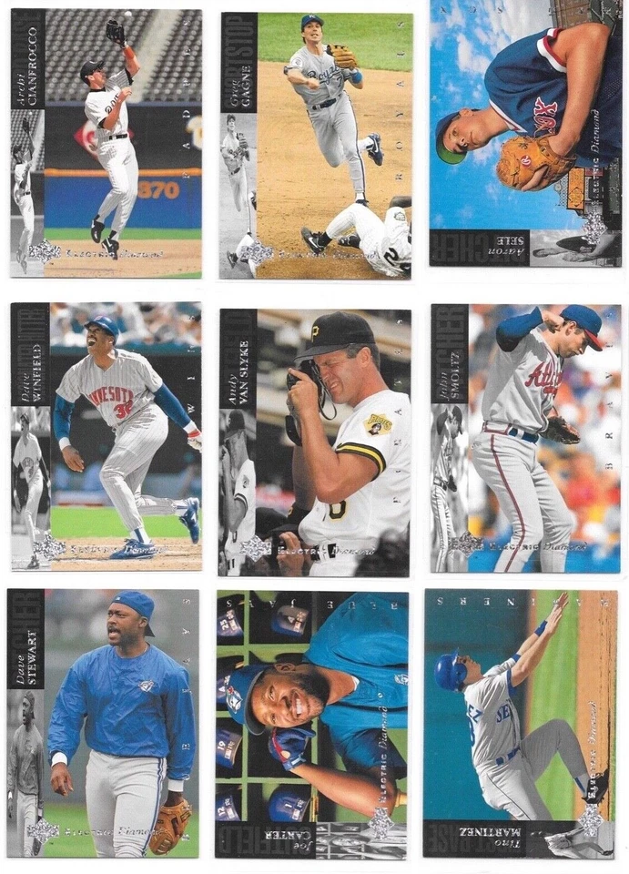 1994 Upper Deck Electric Diamond Baseball Trading Cards Choose #s 15-550 / mb25 - Image 4 of 4