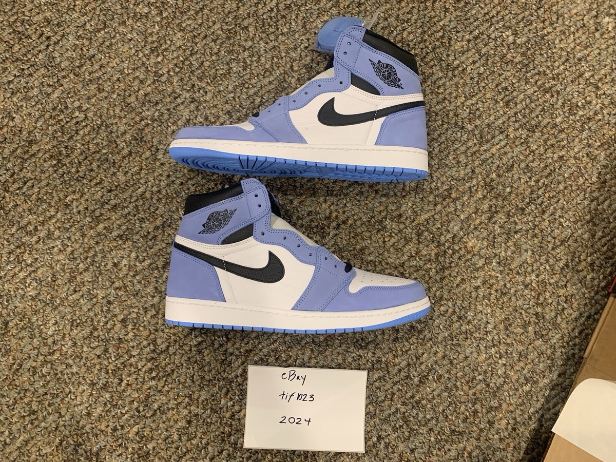 Jordan Retro High OG University Blue UNC 555088-134 Size 13