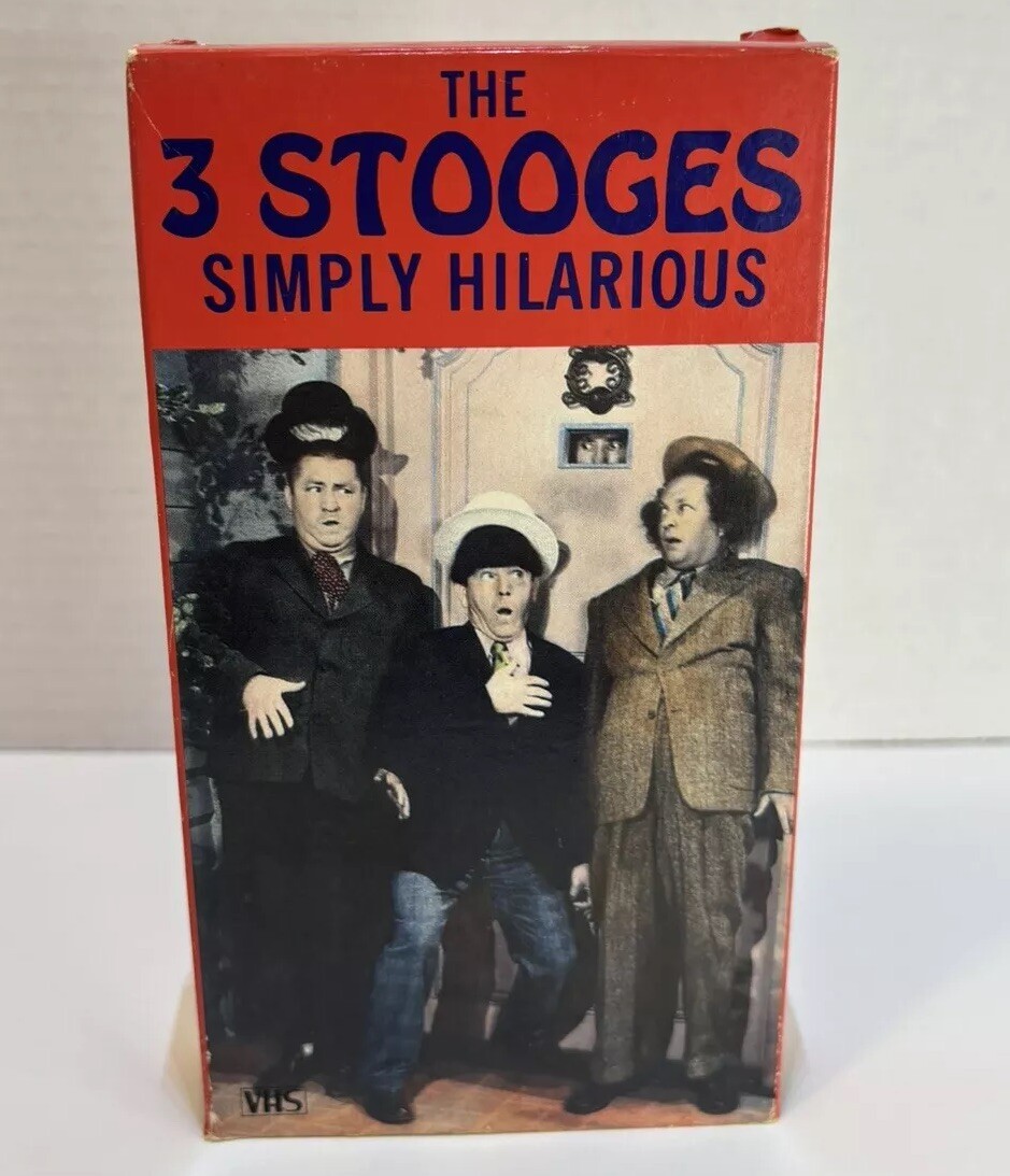 The 3 Stooges Simply Hilarious (VHS,1985) | eBay
