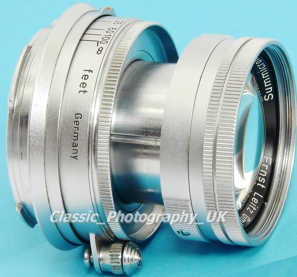 leica leitz summicron f=5cm 1:2 ライカ ズミクロン レンズ