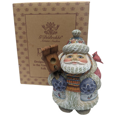 G Debrekht Welcome Home Birdie Santa Bird Lovers Series 13/600 #518023 Derevo