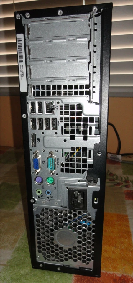 HP 8000 Elite SFF Quad Core E8400 3.00Ghz 4GB Ram NO HDD, NO OS, #151 - Image 3 of 4