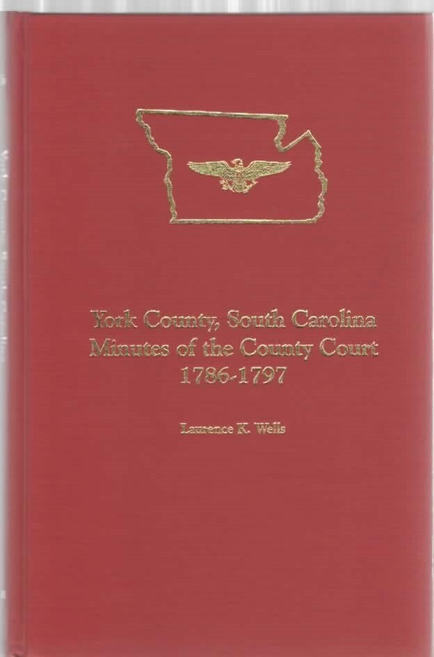 York County, South Carolina Minutes of the Chancery Court Genealogy eBay