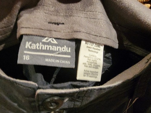 Kathmandu Activewear Zip Up Cargo Style Pants Size 16 Women's NEW - Picture 2 of 13
