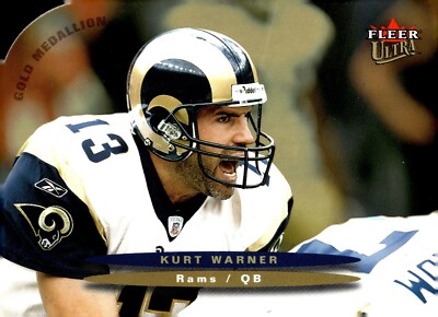 Kurt Warner 2003 Fleer Ultra Gold Medallion 98 Rams