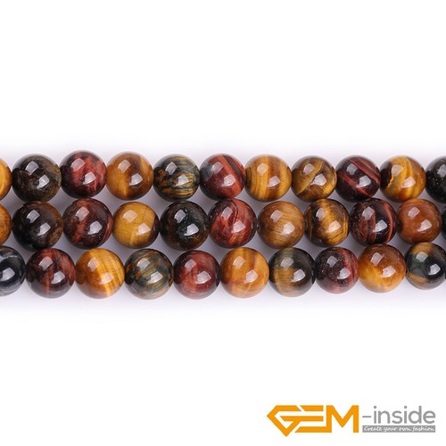 Assorted Round 10mm Smooth Gemstone Loose Beads For Jewellery Making Strand 15'' - Picture 160 of 290