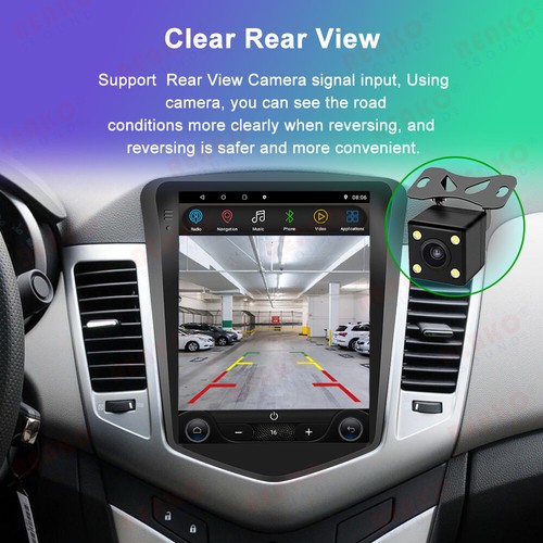 9.7'' Carplay Car Stereo AM Radio DSP GPS 4G Lte For Chevrolet Cruze 2008-2012 - Picture 19 of 22
