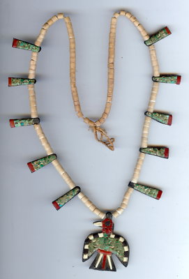 VINTAGE SANTO DOMINGO THUNDERBIRD NECKLACE | eBay