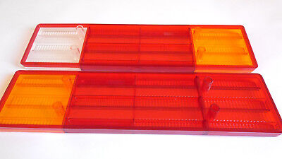 2x Rear Tail Light Lamp Lens Mercedes Sprinter Atego Actros Truck fog