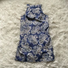 LOFT Halter Paisley Sheath Bodycon Dress