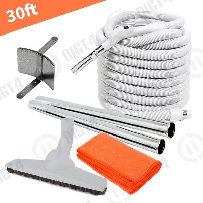 NEW! Central Vacuum Hardwood Floor SuperKIT 30' ON/OFF Hose for Beam-Clean PluS!