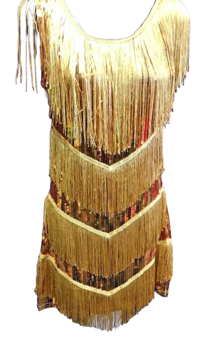 tina turner gold dress Kids Black/Gold Star Dress – Lucy Rose main image 0