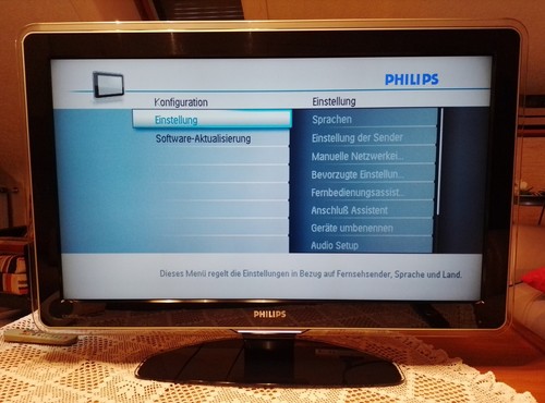 led tv 37 zoll, gebraucht, mit Standfuß
