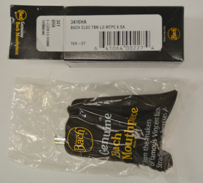 NEW BACH 6 1/2A BASS TROMBONE (LARGE SHANK) MOUTHPIECE -- ITEM #3416HA