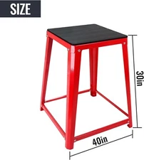 30 inch Plyometric Jump Box Fitness Exercise Plyo Box Step Cross Fit Training