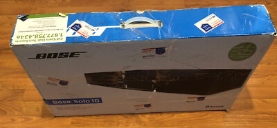 Bose Solo 10 series II TV Sound System 740928-1120 with remote