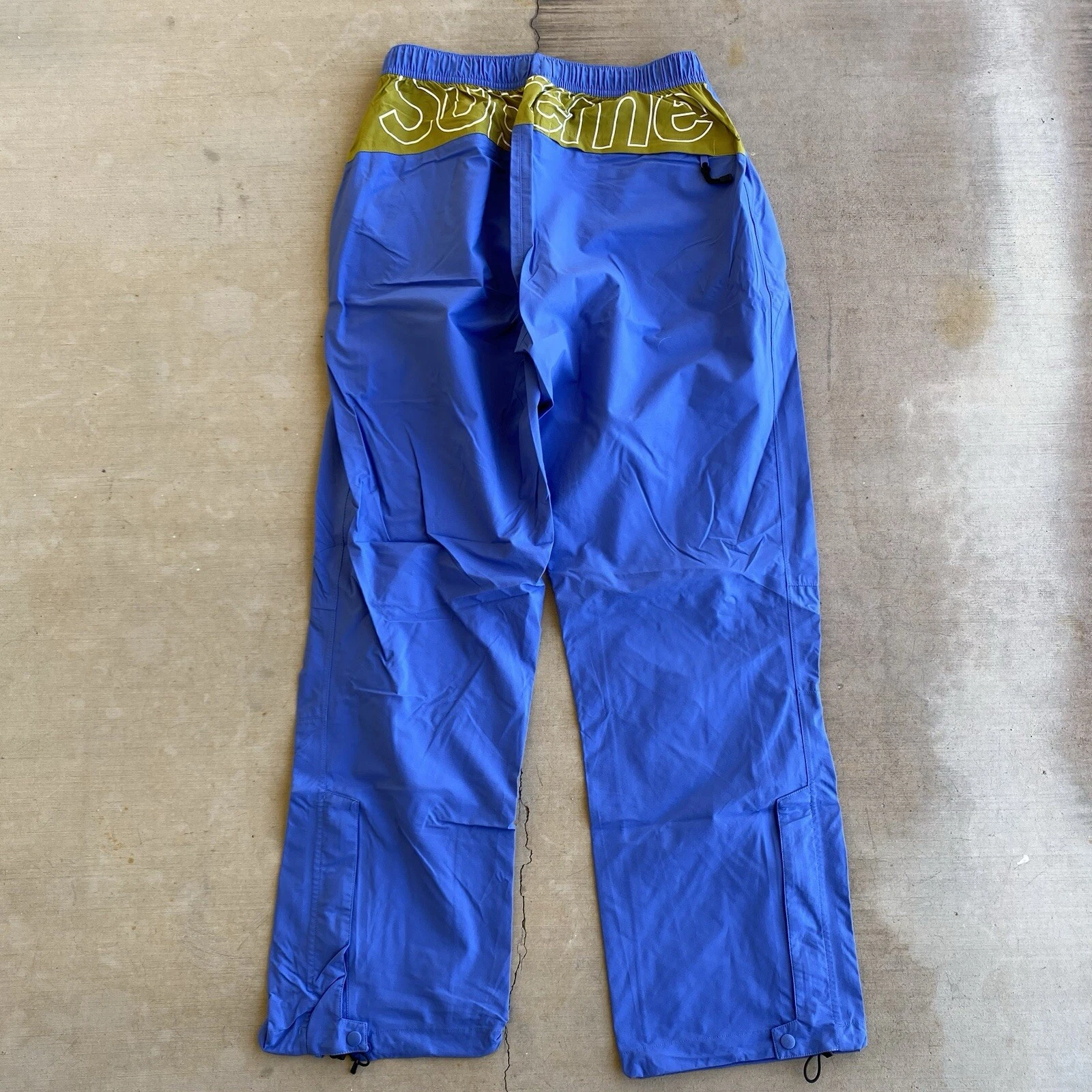 Supreme pantalon couture ruban bleu 2017