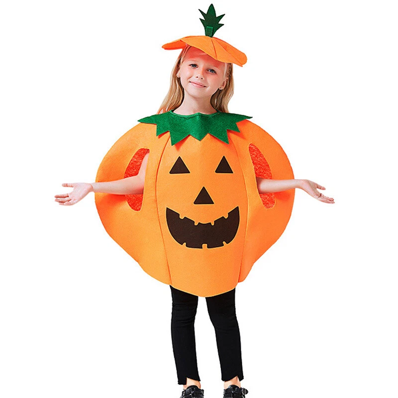 Kid Adult Pumpkin Costume Unisex Fancy Dress Up Halloween Party Festival Cosplay - image 2 of 4