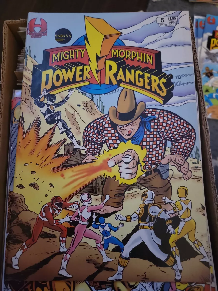 Graphic Novel Series Features Mighty Morphin Power Rangers in All