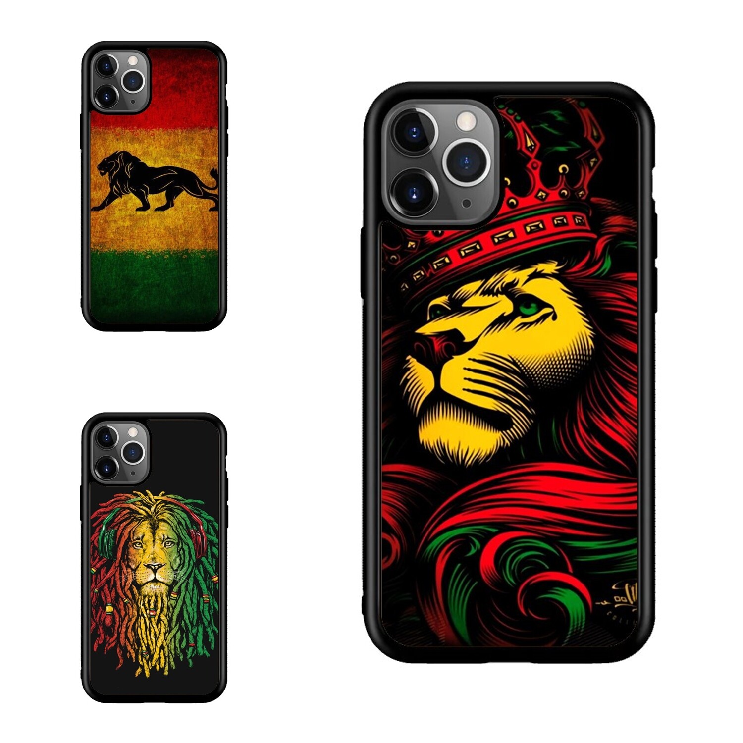 Plastic Cover Cori Reith Rasta Reggae For Apple iPhone 12 13 14 15 16 Pro