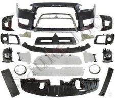 Replacement For 2008-17 Lancer Evolution Evo Gsr Bumper Set Kit Mi1000320 Replacement For 2008-17 Lancer Evolution Evo Gsr Bumper Set Kit Mi1000320