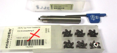 MIMATIC Zirkular- Fräsaufnahme P16 HM Ø16 L=86,5 + 6 pass. WSP P16-6 A4,0 H57570