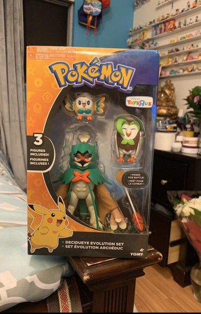 pokemon decidueye evolution set