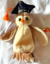 TY Beanie Baby - WISE the 1998 Owl (7.5 inch)