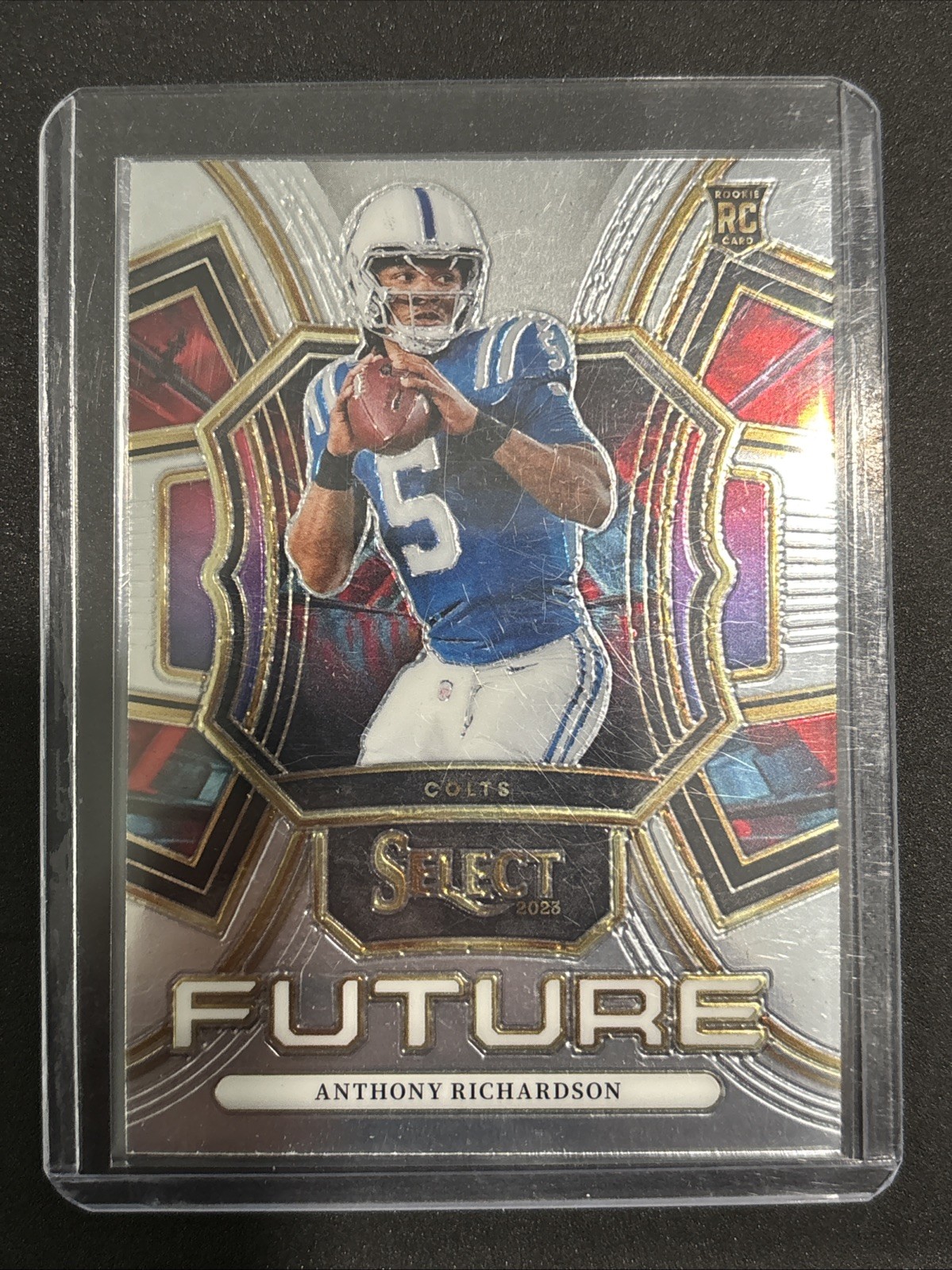 2023 Panini Select - Select Future Anthony Richardson #FUT-ARI Silver Prizm (RC)