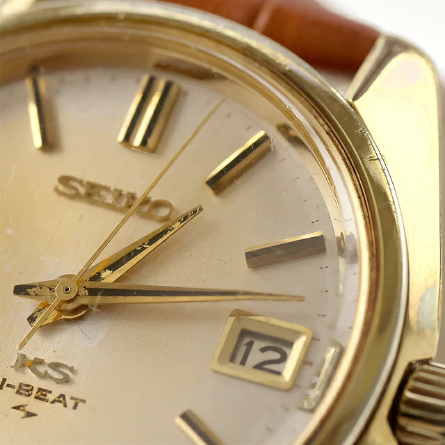 Used SEIKO King Seiko 45KS Manual Wind High Beat Date 1969 Model Analog Men s Wa image 6