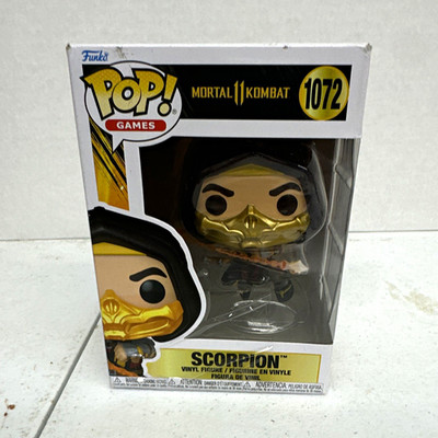 Funko Pop! Games Mortal Kombat Scorpion #1072 Vinyl Figurine Opened