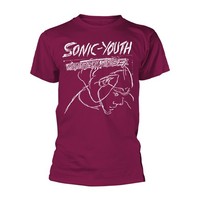 Sonic Youth - Confusion IS SEX Maroon T-Shirt Small