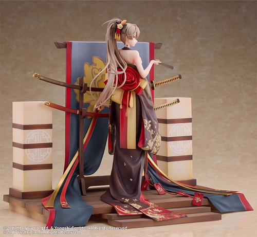 ALTER Studio Azur Lane MNF Jean Bart Kimono La Flor de Ciruela 1/7 PVC En Stock Nuevo - Imagen 7 de 10