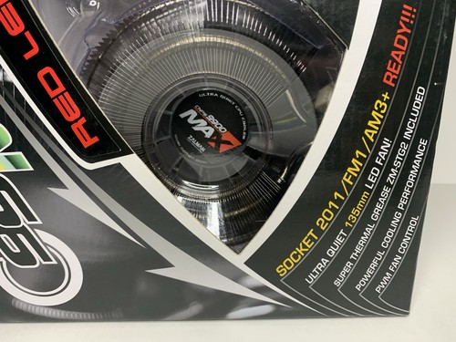 ZALMAN CNPS9900 MAX Ultra Quiet CPU Cooler Red LED - Picture 5 of 5