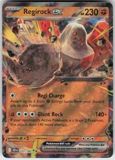 regirock pokemon card value ex #101 Prices | Destined Rivals [Fighting][Colorless] Raging Hammer 30+ This attack does 10 more damage for each damage counter on this Pokemon Pokemon Regirock 255