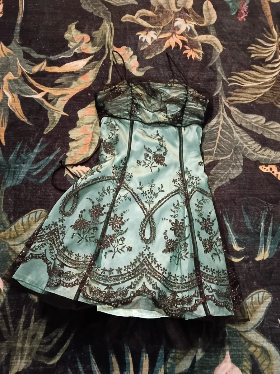 open lace back dress Vintage 1990s Morgan and Co. Pink Prom Dress  Amorin Vintage