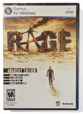 Rage Anarchy Edition NIB Windows PC DVD Rom Windows 7 2011 Bethesda New Sealed