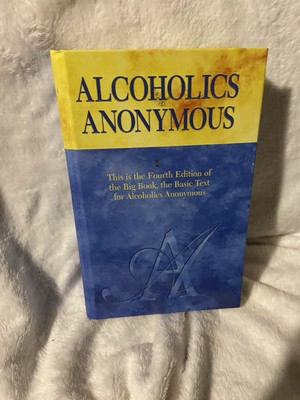 Alcoholics Anonymous Big Book Fourth Edition Hardcover 2001