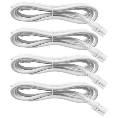DiCUNO T5 T8 Tube Light Extension Cords 4.9FT, Female to Female Double end 3 ...