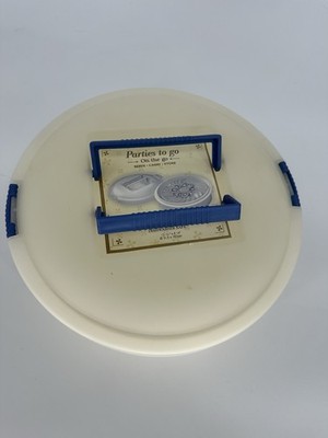 IRIS SCHWARTZ Art No. 2-78-722 Pie Cupcake Deviled Egg Food Carrier Container