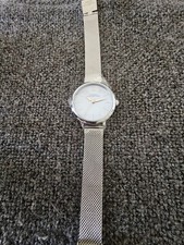  Ladies' Watch - Sky Blue Dial - Silver Mesh Strap - New in Box