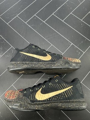 Nike Kobe 10 Elite Low Christmas Sneakers Black 802560-076 Mens Size 11 US Size 10 - Nike Kobe 10 Elite Low Christmas for sale online  main image 3