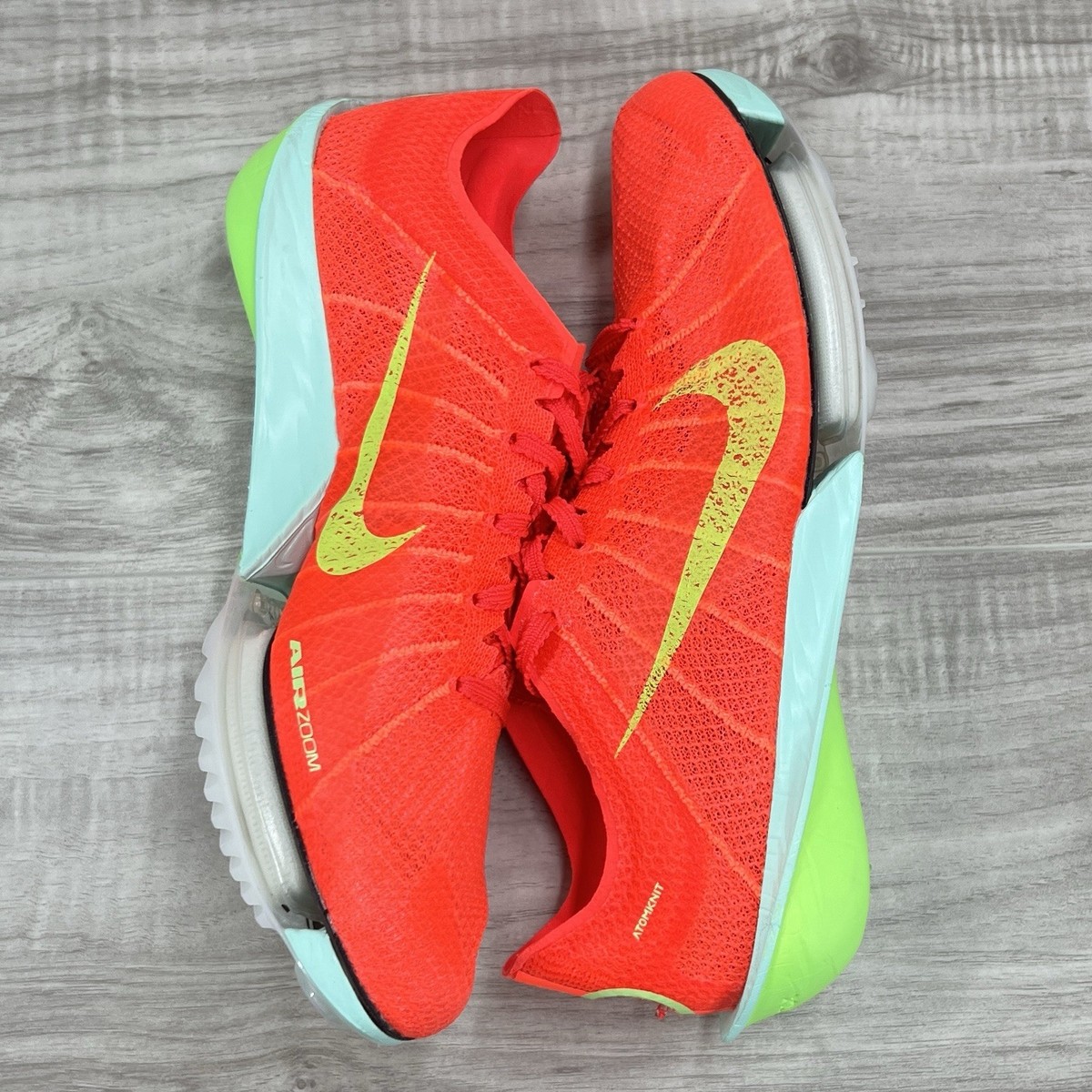 Nike Air Zoom Victory 2 Track Spikes Mens Size 6.5 Bright Crimson