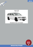 PDF Volvo V70 (2000-2008) Reparaturanleitung Karosserie Innen Und Aussen